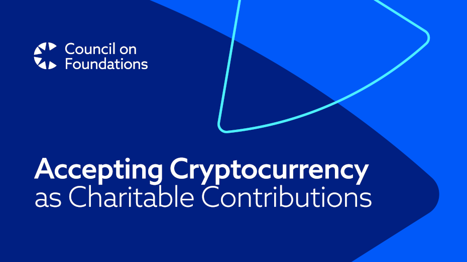 Accepting Cryptocurrency as Charitable Contributions