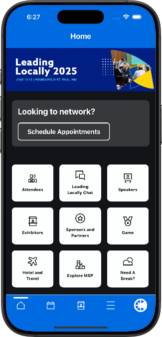 Mobile App Homescreen