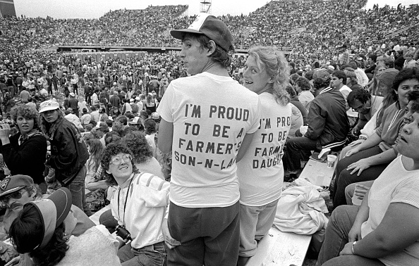 Farm Aid audience members. Photo Credit: Getty Images