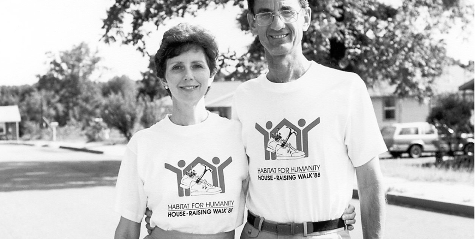 Habitat for Humanity, Millard and Linda Fuller, Archive Photo
