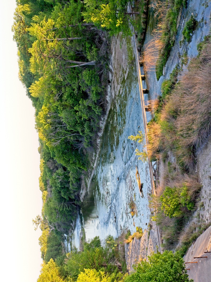 Guadaloupe River outside of Kerrville, Texas.