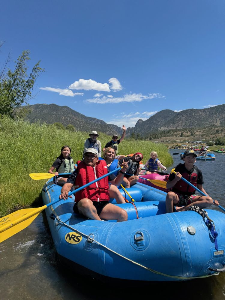 Outdoor Unidos, river rafting
