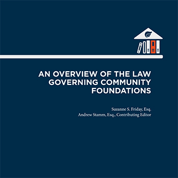 Overview of the Law Governing Community Foundations Cover