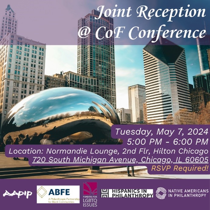 Joint Reception | Tuesday May 7, 2024, 5:00-6:00p.m. | Normandie Lounge