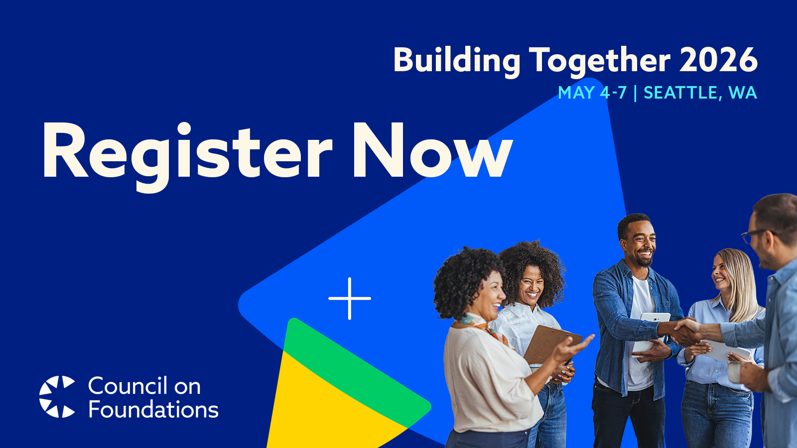 Register Now Building Together 2026 May 4-7 Seattle, WA Council on Foundations