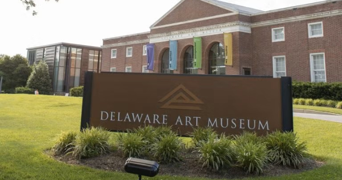 The Delaware Art Museum is located in a leafy section of west Wilmington. (Courtesy of Alessandra Nicole for the Delaware Art Museum)